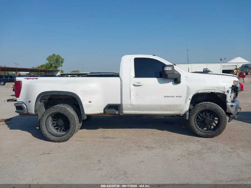 2022 Chevrolet Silverado 3500Hd 4Wd Long Bed Lt VIN: 1GC3YTE70NF321702 Lot: 43235720