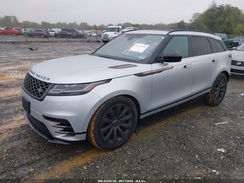Vin: salyl2rv6ja745845, lot: 43730264, land rover range rover velar p380 se r-dynamic 20182