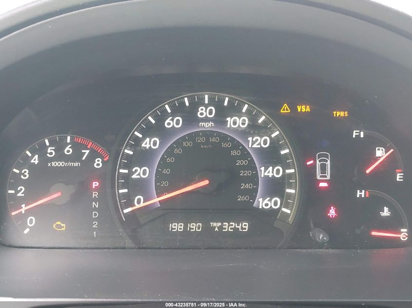 2010 Honda Odyssey Ex-L VIN: 5FNRL3H78AB009985 Lot: 43235751