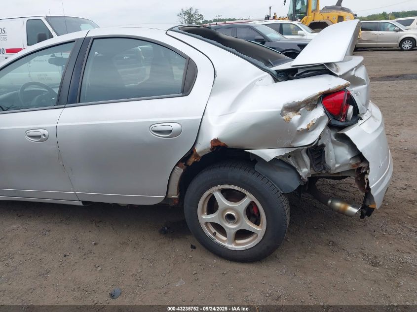 2004 Dodge Srt4 VIN: 1B3ES66S74D595585 Lot: 43235752