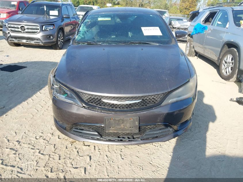 2015 Chrysler 200 S VIN: 1C3CCCBBXFN559690 Lot: 43235773