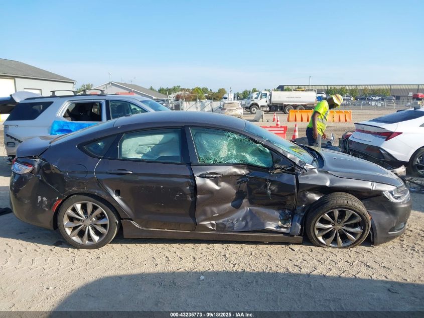 2015 Chrysler 200 S VIN: 1C3CCCBBXFN559690 Lot: 43235773