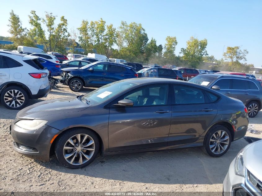 2015 Chrysler 200 S VIN: 1C3CCCBBXFN559690 Lot: 43235773