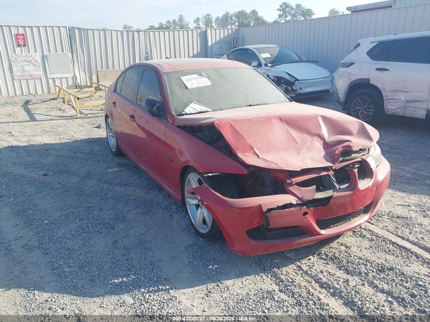 2011 BMW 328I red sedan gasoline WBAPH7C57BE851321 photo #1