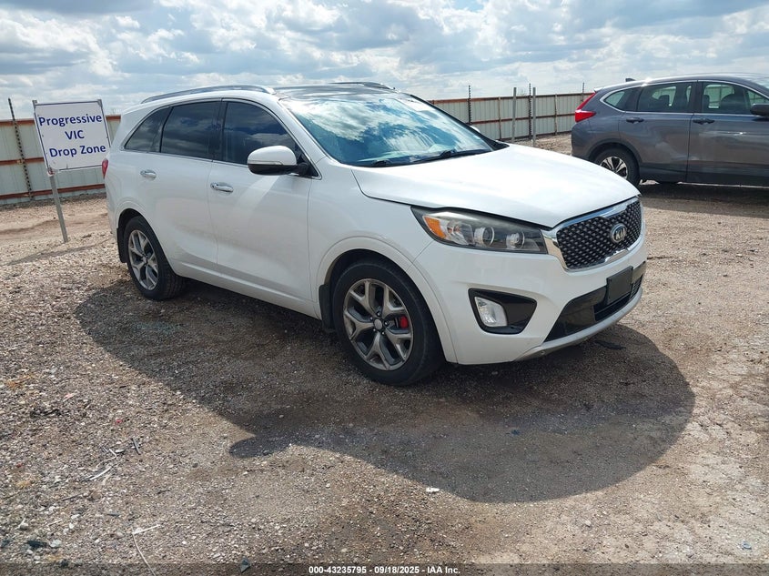 2017 KIA SORENTO 3.3L SX - 5XYPK4A59HG323334