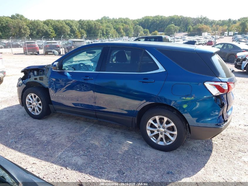 2020 Chevrolet Equinox Fwd Lt 1.5L Turbo VIN: 2GNAXKEV4L6213455 Lot: 43235799