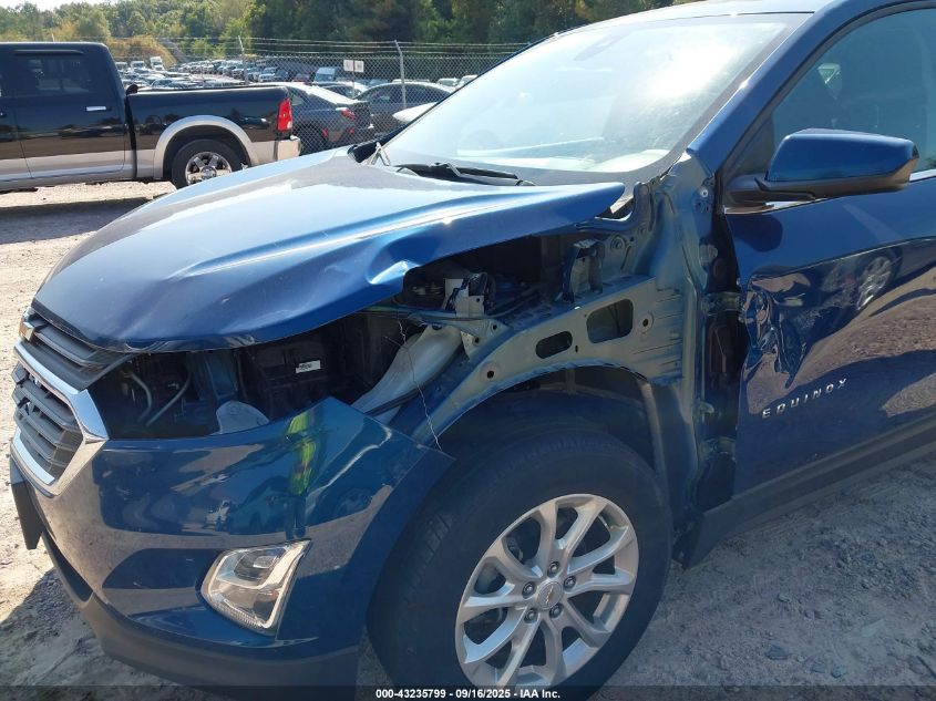 2020 Chevrolet Equinox Fwd Lt 1.5L Turbo VIN: 2GNAXKEV4L6213455 Lot: 43235799