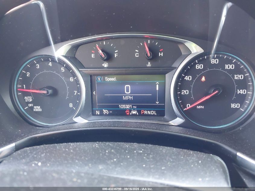 2020 Chevrolet Equinox Fwd Lt 1.5L Turbo VIN: 2GNAXKEV4L6213455 Lot: 43235799