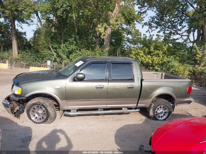 2003 Ford F-150 Lariat/Xlt VIN: 1FTRW08L13KC12449 Lot: 43235825