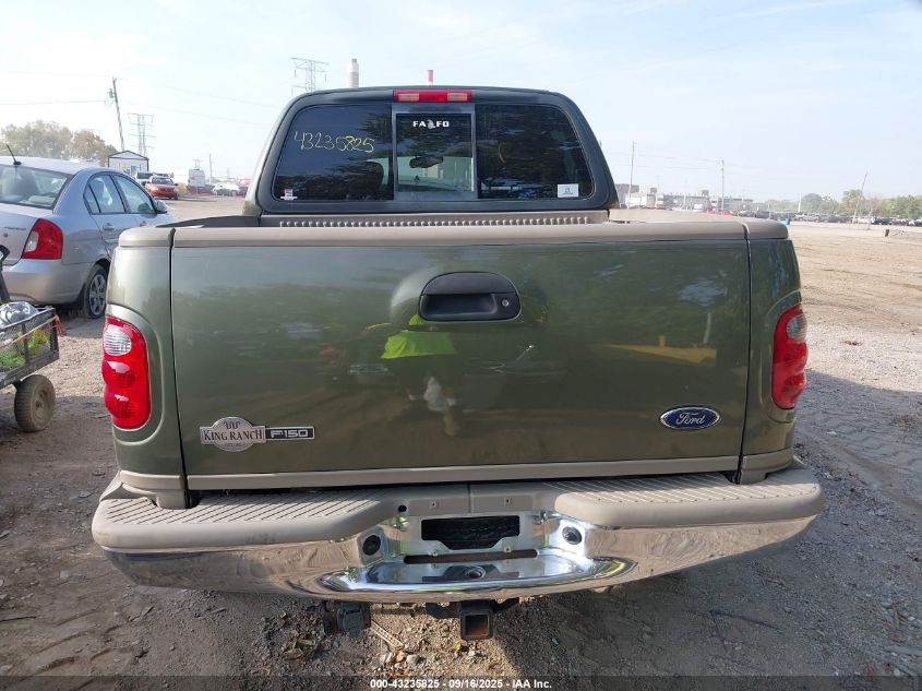 2003 Ford F-150 Lariat/Xlt VIN: 1FTRW08L13KC12449 Lot: 43235825