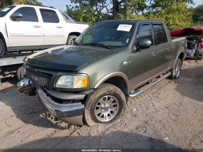 2003 Ford F-150 Lariat/Xlt VIN: 1FTRW08L13KC12449 Lot: 43235825