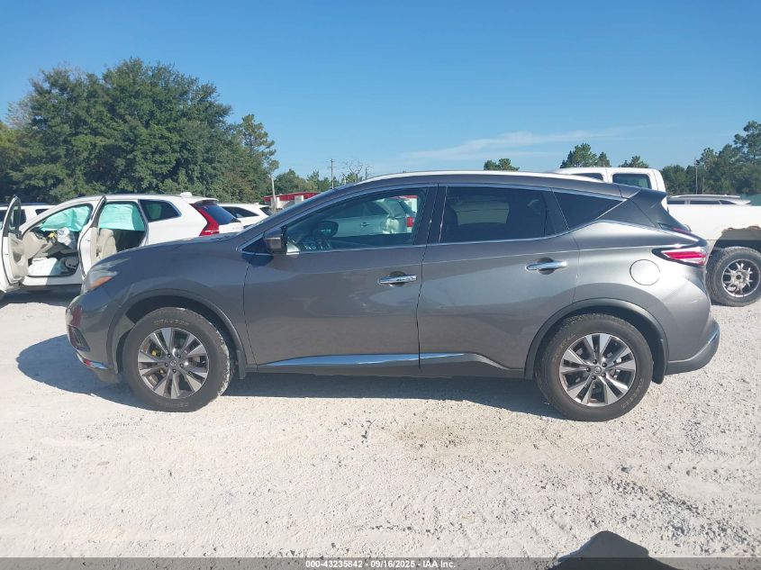 2015 Nissan Murano Sl VIN: 5N1AZ2MH7FN281162 Lot: 43235842