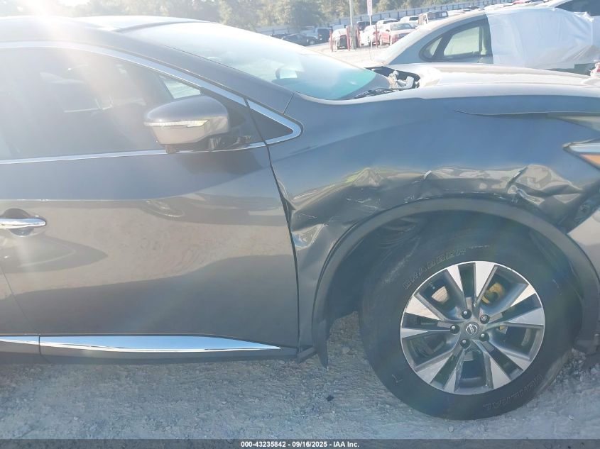 2015 Nissan Murano Sl VIN: 5N1AZ2MH7FN281162 Lot: 43235842