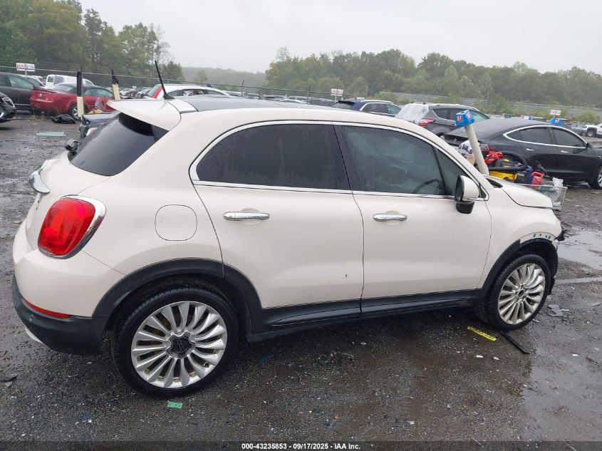 2016 Fiat 500X Lounge VIN: ZFBCFXDT8GP448600 Lot: 43235853