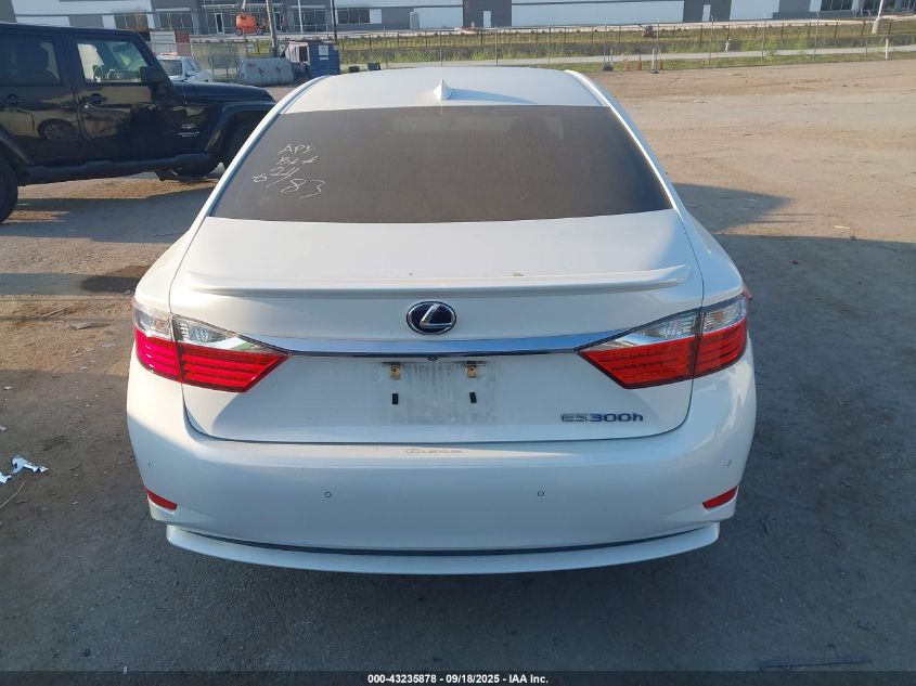 2015 Lexus Es 300H VIN: JTHBW1GG6F2090783 Lot: 43235878