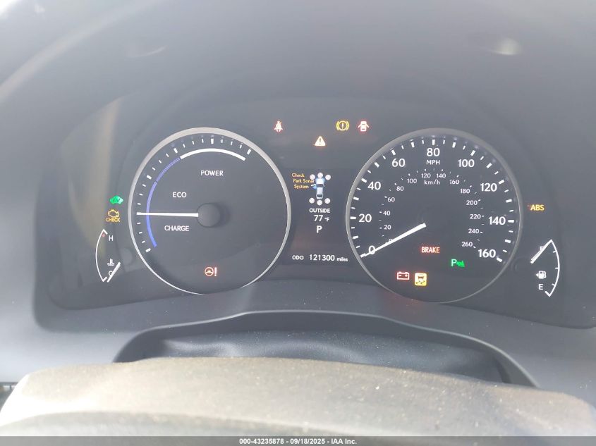 2015 Lexus Es 300H VIN: JTHBW1GG6F2090783 Lot: 43235878