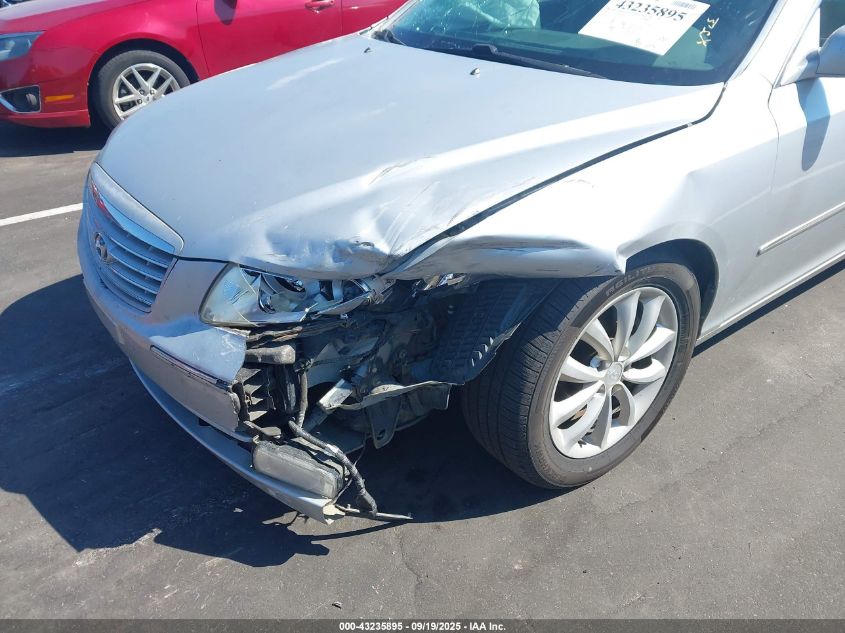 2006 Hyundai Azera Limited/Se VIN: KMHFC46F96A133634 Lot: 43235895