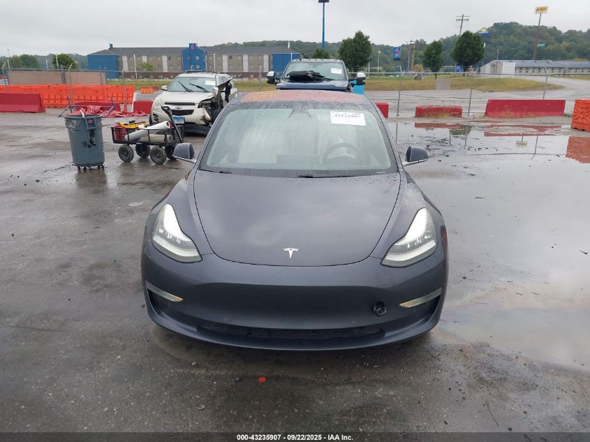 2018 Tesla Model 3 Long Range/Mid Range VIN: 5YJ3E1EA3JF155604 Lot: 43235907