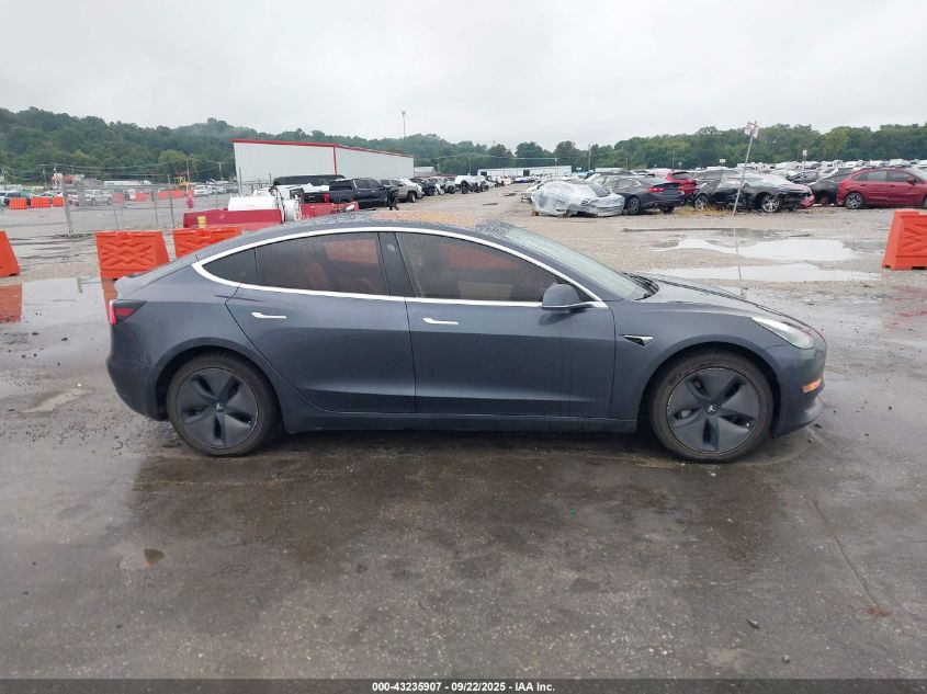 2018 Tesla Model 3 Long Range/Mid Range VIN: 5YJ3E1EA3JF155604 Lot: 43235907