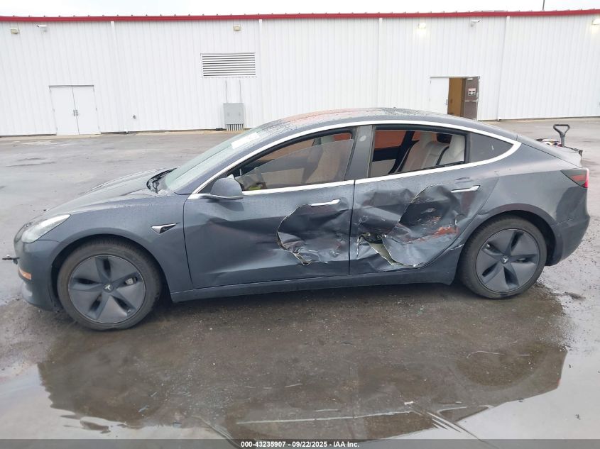2018 Tesla Model 3 Long Range/Mid Range VIN: 5YJ3E1EA3JF155604 Lot: 43235907