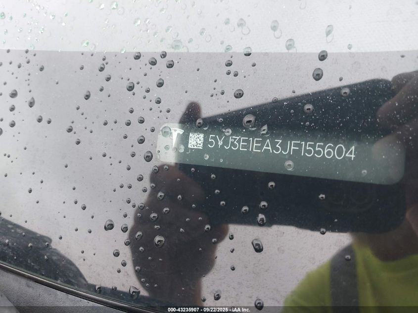 2018 Tesla Model 3 Long Range/Mid Range VIN: 5YJ3E1EA3JF155604 Lot: 43235907