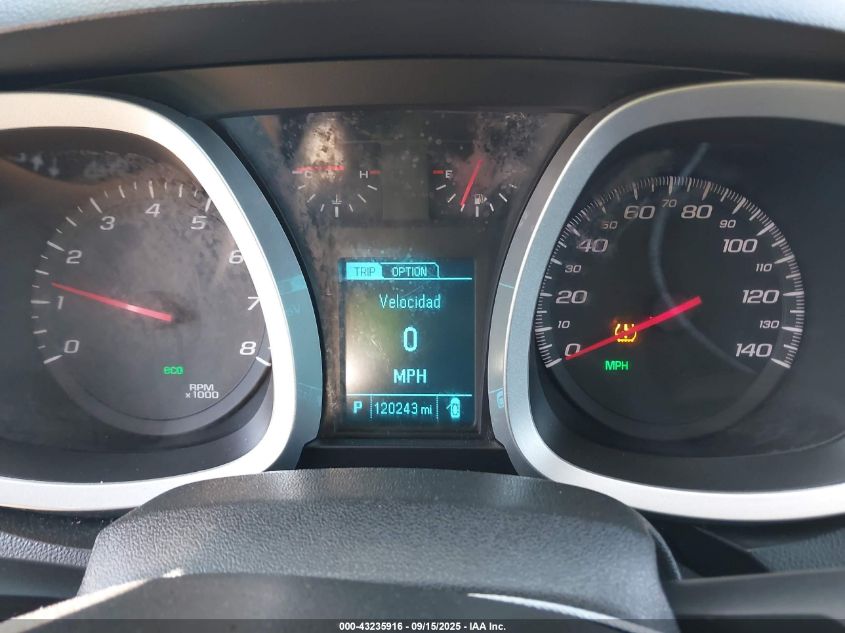 2013 Chevrolet Equinox 1Lt VIN: 2GNALDEK7D1108615 Lot: 43235916