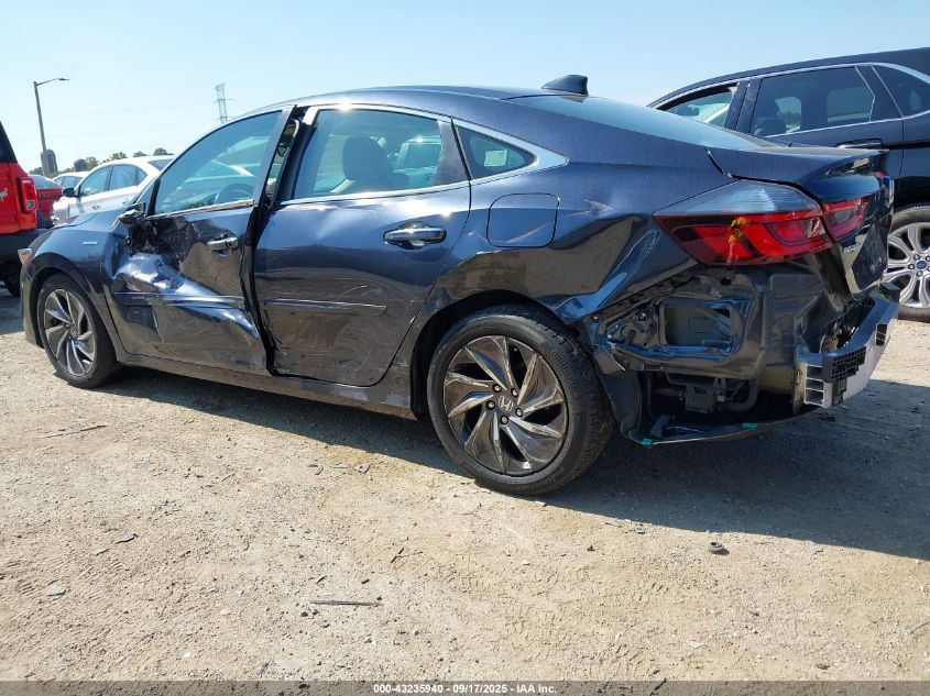 2021 Honda Insight Touring VIN: 19XZE4F97ME002542 Lot: 43235940