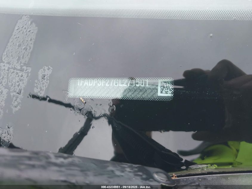 2016 Ford Focus Se VIN: 1FADP3F27GL271501 Lot: 43235951