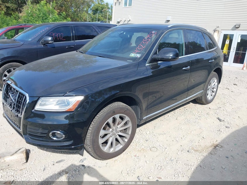 Vin: wa1c2afp3ga060256, lot: 43730489, audi q5 2.0t premium 20162