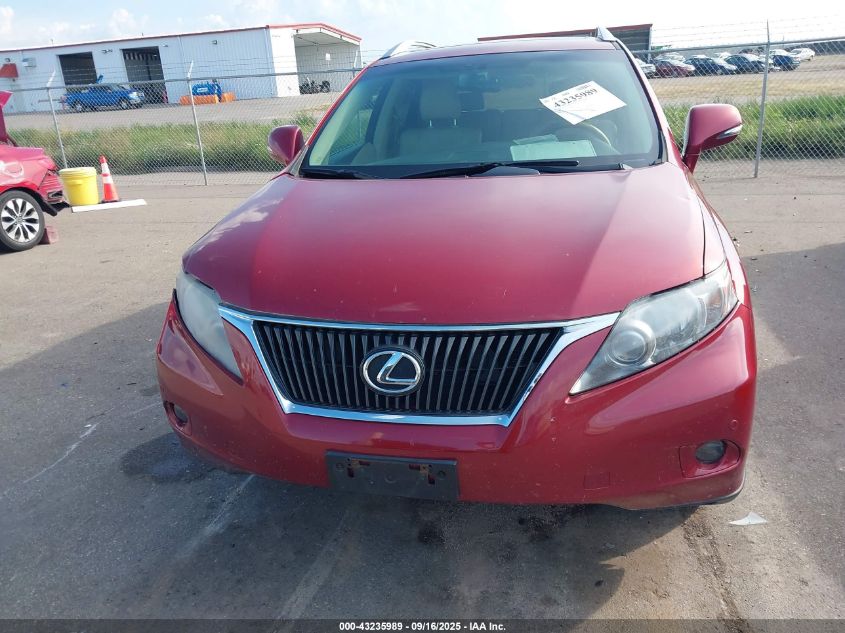 2010 Lexus Rx 350 VIN: 2T2BK1BA2AC023863 Lot: 43235989