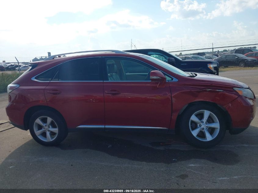 2010 Lexus Rx 350 VIN: 2T2BK1BA2AC023863 Lot: 43235989