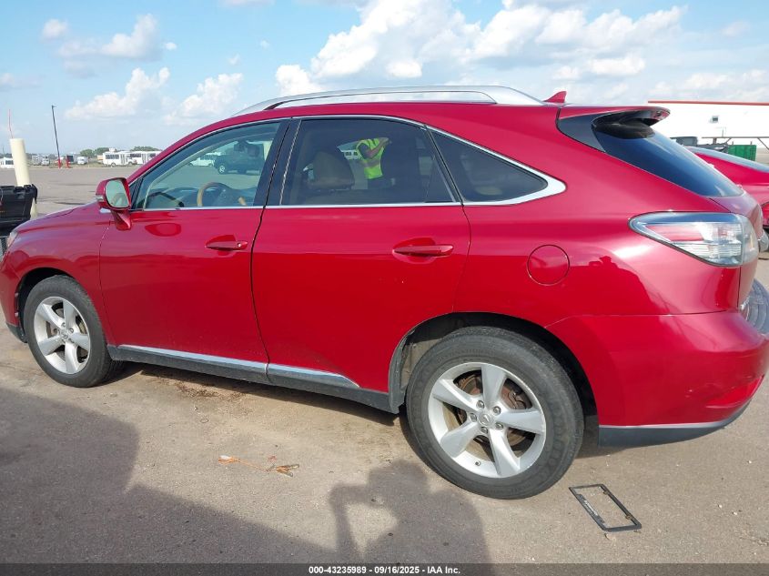2010 Lexus Rx 350 VIN: 2T2BK1BA2AC023863 Lot: 43235989