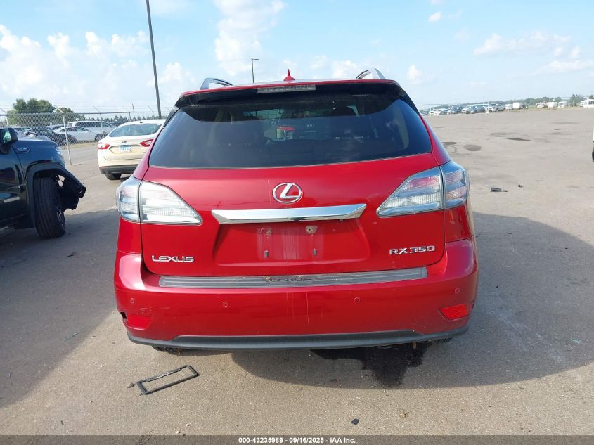 2010 Lexus Rx 350 VIN: 2T2BK1BA2AC023863 Lot: 43235989