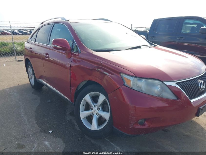 2010 Lexus Rx 350 VIN: 2T2BK1BA2AC023863 Lot: 43235989