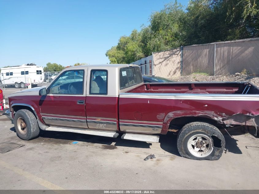 1998 GMC Sierra 2500 Hd Sl VIN: 1GTGK29J6WE501048 Lot: 43236033