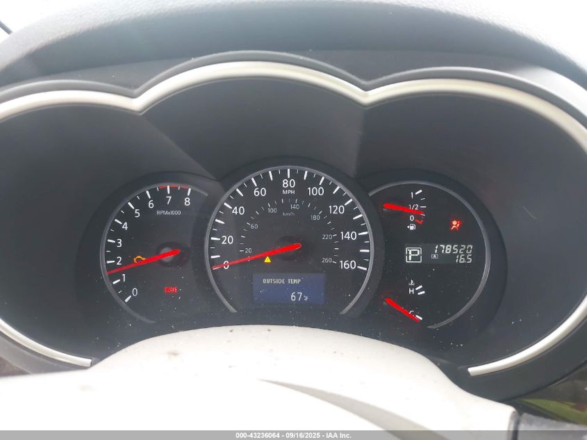 2014 Nissan Quest Sv VIN: JN8AE2KP4E9102663 Lot: 43236064