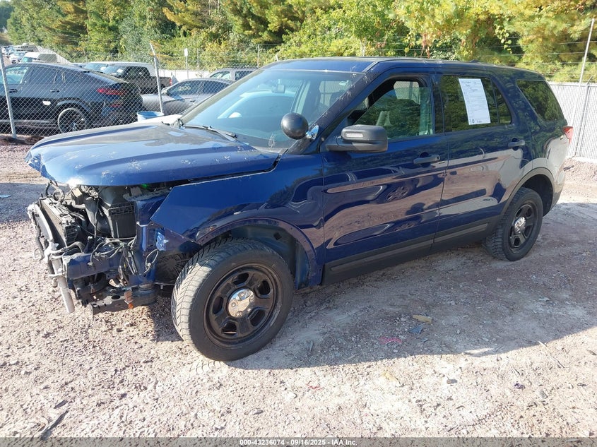 2019 FORD POLICE INTERCEPTOR - 1FM5K8AR2KGA79057