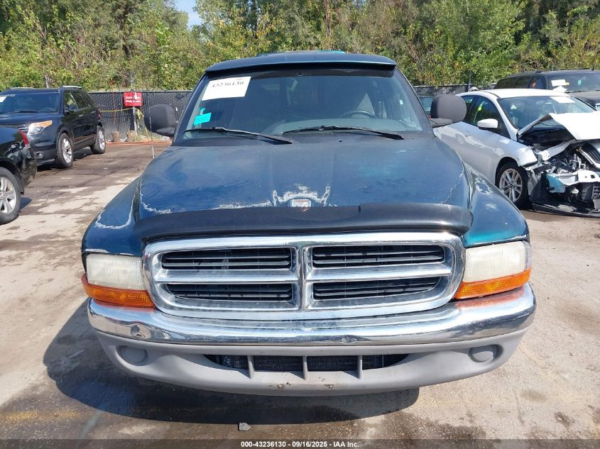 1998 Dodge Dakota Slt/Sport VIN: 1B7GL22X7WS729427 Lot: 43236130