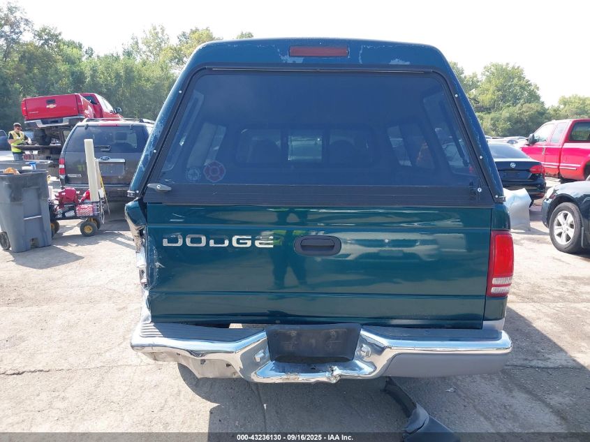 1998 Dodge Dakota Slt/Sport VIN: 1B7GL22X7WS729427 Lot: 43236130