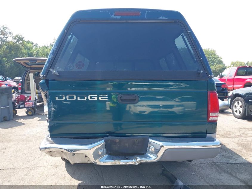 1998 Dodge Dakota Slt/Sport VIN: 1B7GL22X7WS729427 Lot: 43236130