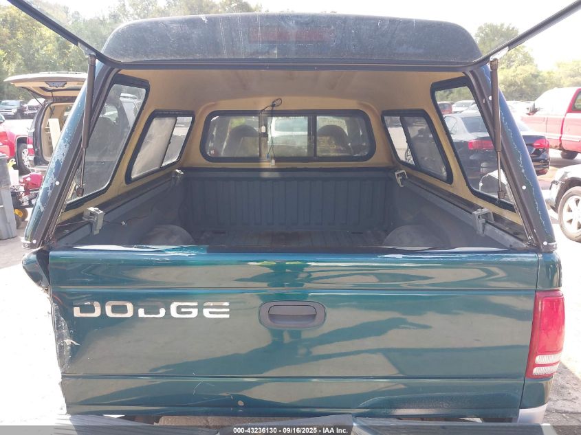 1998 Dodge Dakota Slt/Sport VIN: 1B7GL22X7WS729427 Lot: 43236130