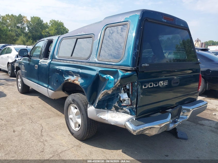 1B7GL22X7WS729427 1998 DODGE DAKOTA photo no. 3