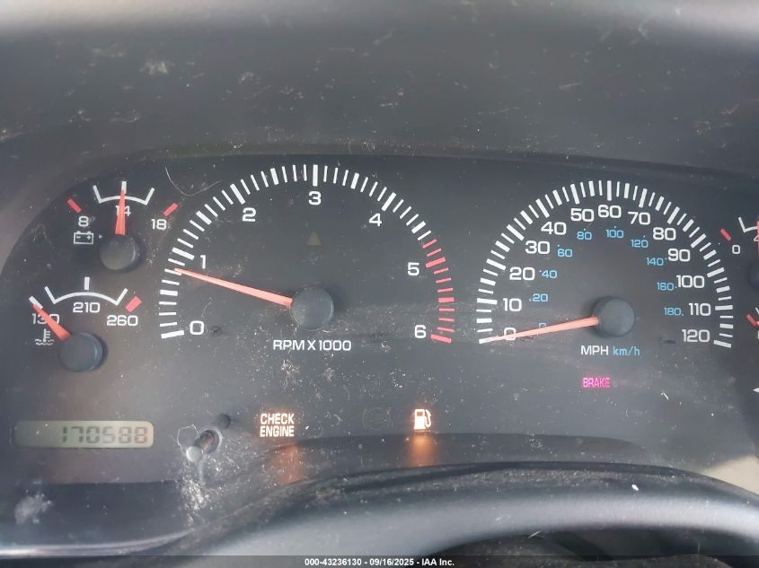 1998 Dodge Dakota Slt/Sport VIN: 1B7GL22X7WS729427 Lot: 43236130