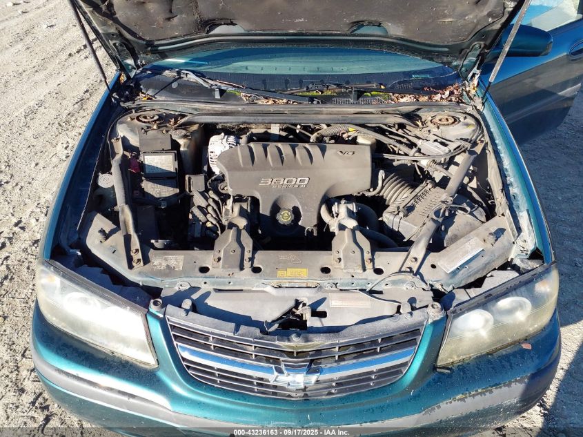 2000 Chevrolet Impala VIN: 2G1WF55K1Y9299945 Lot: 43236163