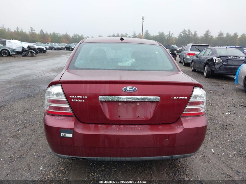 2008 Ford Taurus Limited VIN: 1FAHP25W08G163053 Lot: 43236172