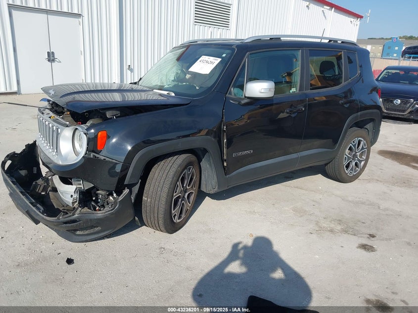 2017 JEEP RENEGADE LIMITED 4X4 - ZACCJBDB0HPF09965