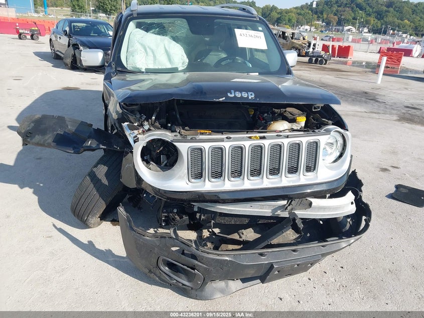 2017 JEEP RENEGADE LIMITED 4X4 - ZACCJBDB0HPF09965