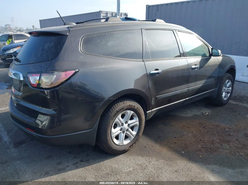 2017 CHEVROLET TRAVERSE LS - 1GNKRFED8HJ316482