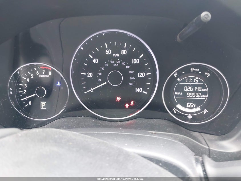 2019 HONDA HR-V SPORT - 3CZRU6H19KM743603