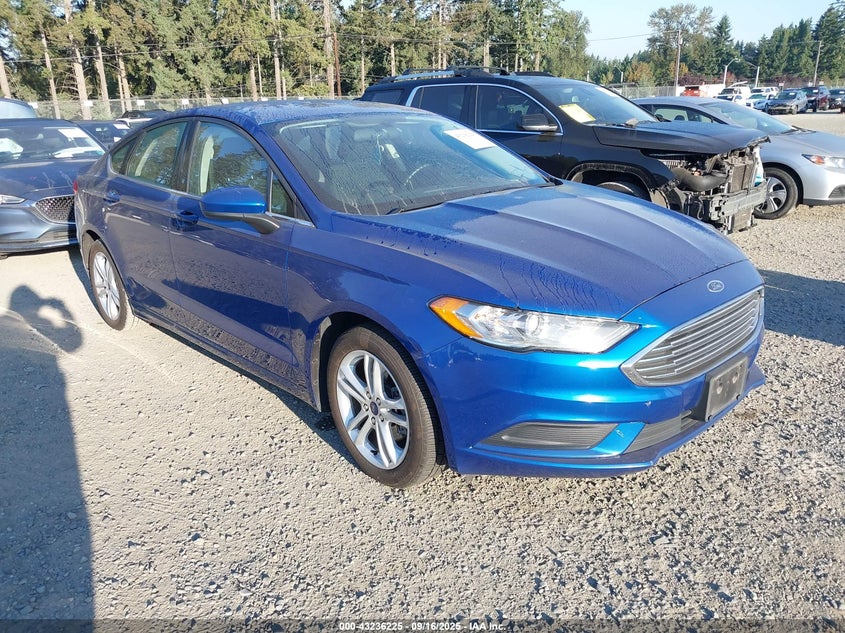 3FA6P0HD0JR268745 2018 Ford Fusion Se auction photo 1